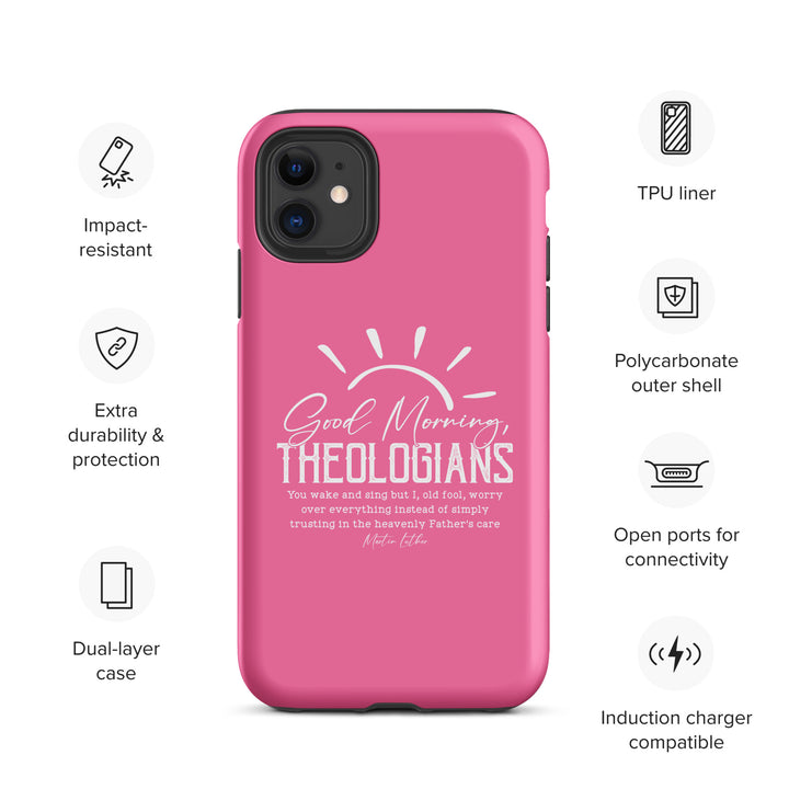 Christian Phone Case Luther's Theologians Pink for iPhone® iPhone® Phone Cases   