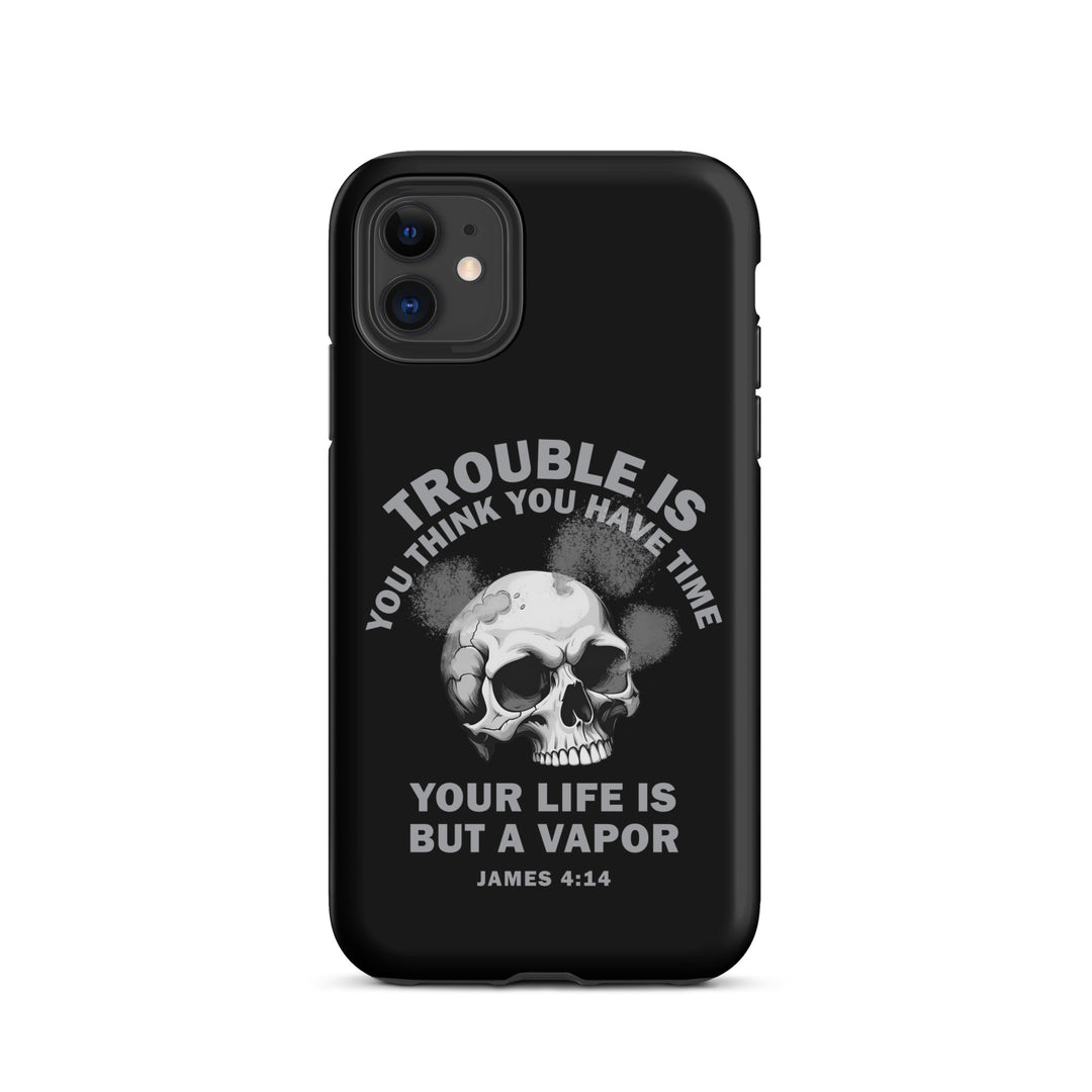 Christian Phone Case Life Is Vapor Black for iPhone® iPhone® Phone Cases Matte iPhone 11 