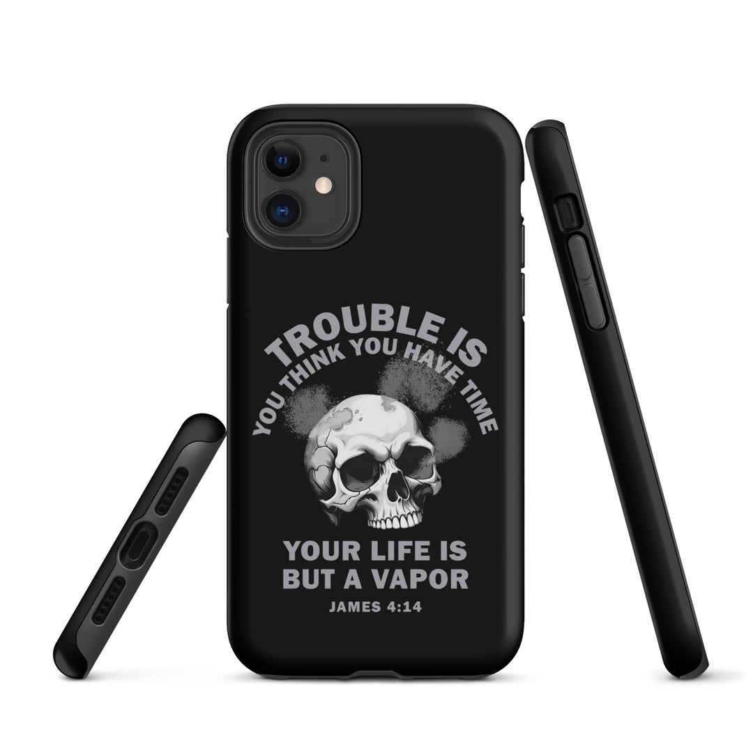 Christian Phone Case Life Is Vapor Black for iPhone® iPhone® Phone Cases   