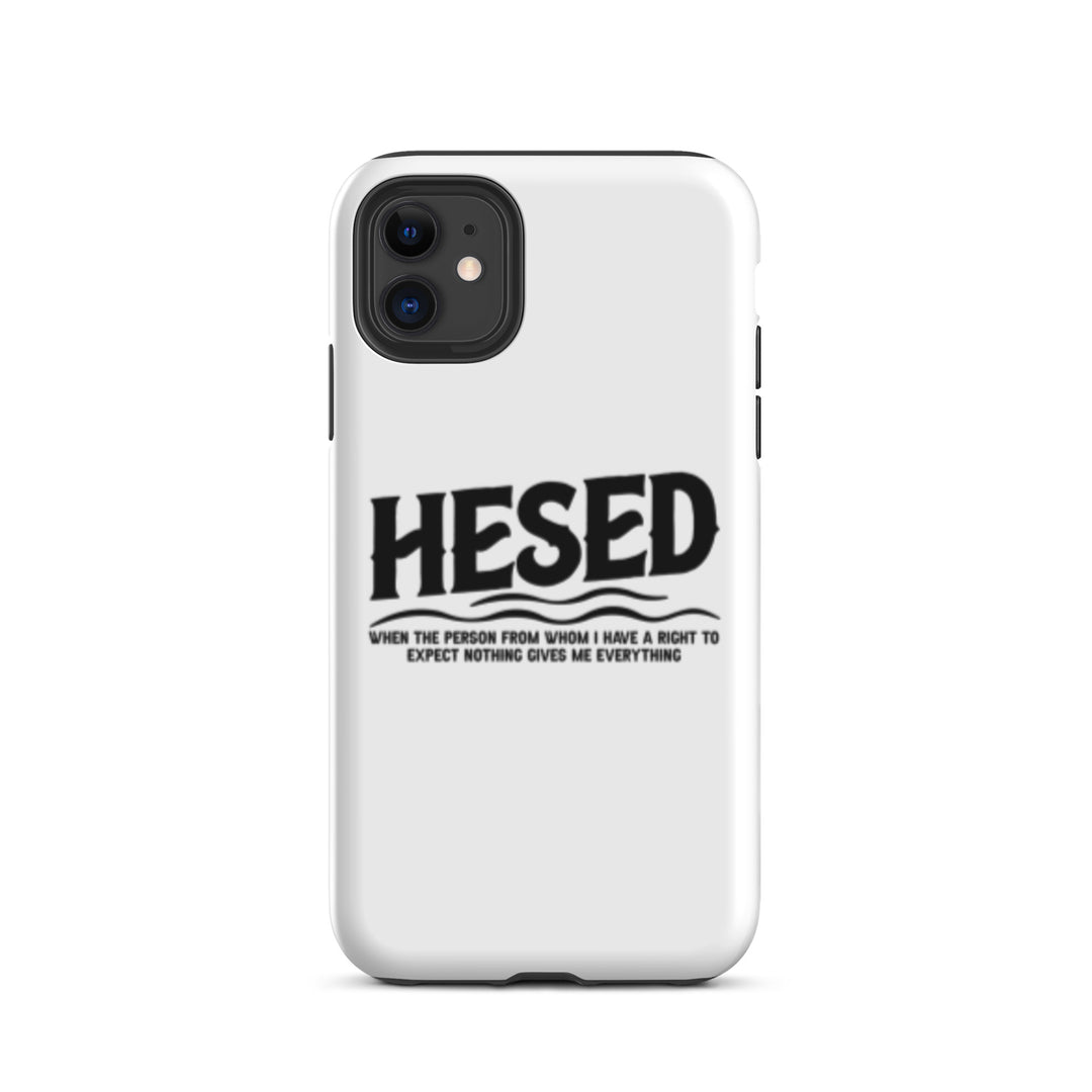 Christian Phone CaseHesed Everything White for iPhone® iPhone® Phone Cases Matte iPhone 11 