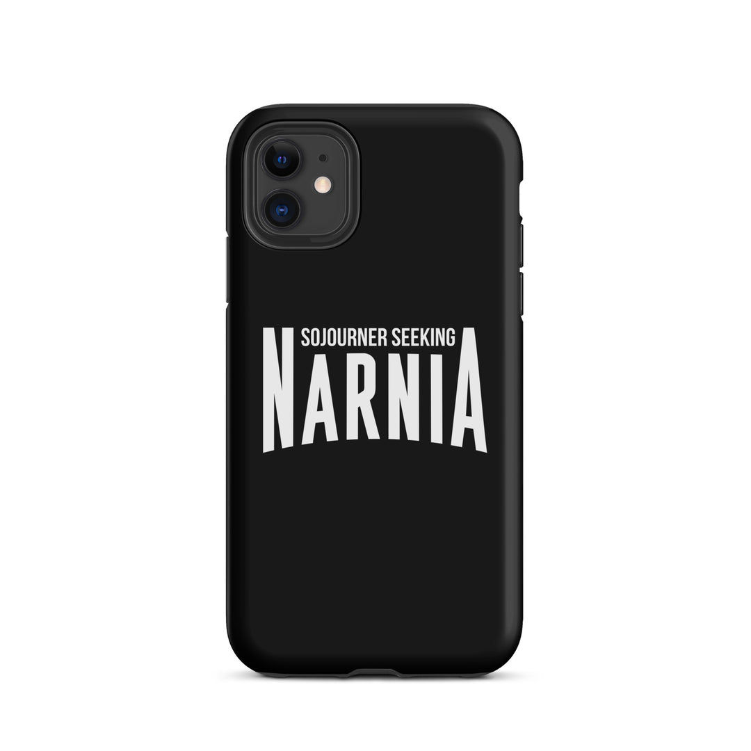 Christian Phone Case Sojourner Seeking Narnia Black for iPhone® iPhone® Phone Cases Matte iPhone 11 