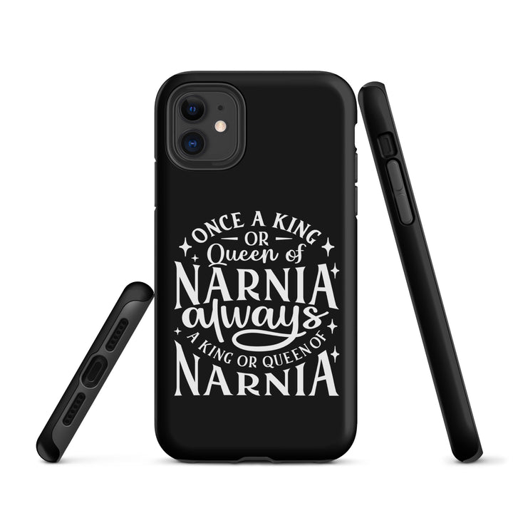 Christian Phone Case King or Queen Narnia Black for iPhone® iPhone® Phone Cases   