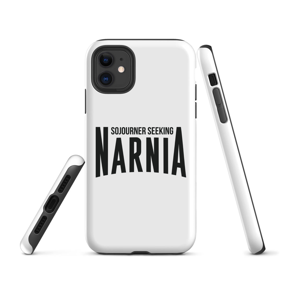 Christian Phone Case Sojourner Seeking Narnia White for iPhone® iPhone® Phone Cases   