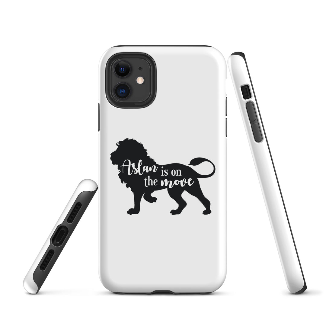 Christian Phone Case Aslan Is On The Move White for iPhone® iPhone® Phone Cases   