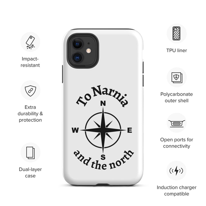 Christian Phone Case To Narnia White Christian Phone Case for iPhone® iPhone® Phone Cases   