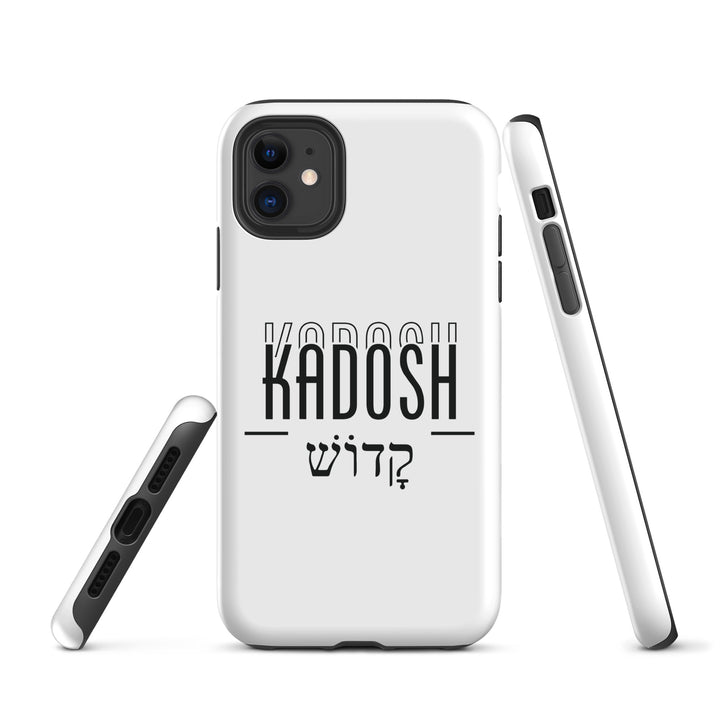 Christian Phone Case Kadosh Hebrew White for iPhone® iPhone® Phone Cases   