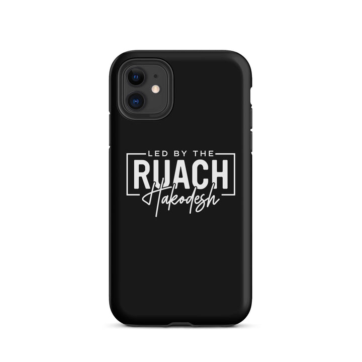 Christian Phone Case Led By Ruach Hakodesh Black for iPhone® iPhone® Phone Cases Matte iPhone 11 