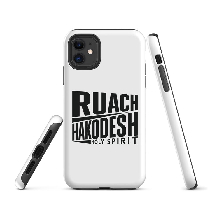 Christian Phone Case Ruach Hakodesh Holy Spirit White for iPhone® iPhone® Phone Cases   