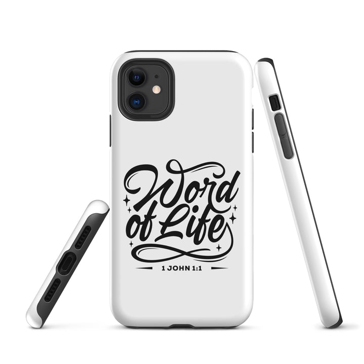 Christian Phone Case Word of Life White for iPhone® iPhone® Phone Cases   