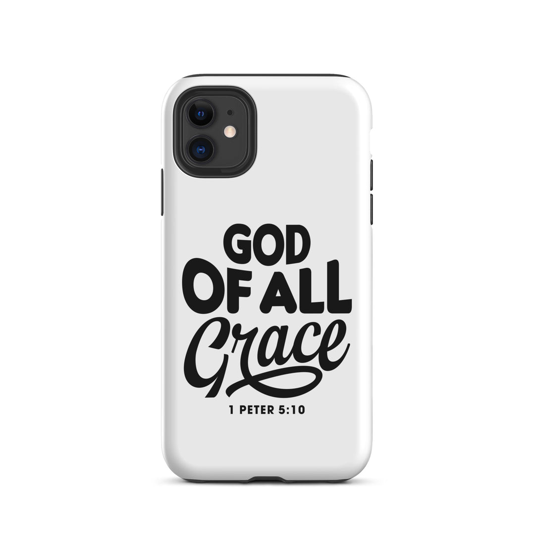 Christian Phone Case God of All Grace White for iPhone® iPhone® Phone Cases Matte iPhone 11 