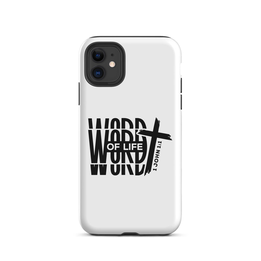 Christian Phone Case Word of Life White for iPhone® iPhone® Phone Cases Matte iPhone 11 