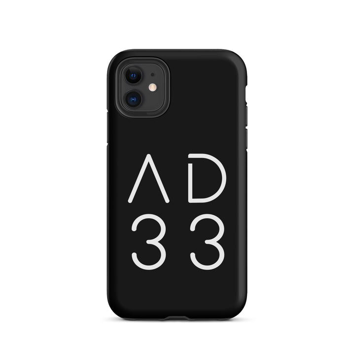 Christian Phone Case AD 33 Black for iPhone® iPhone® Phone Cases Matte iPhone 11 