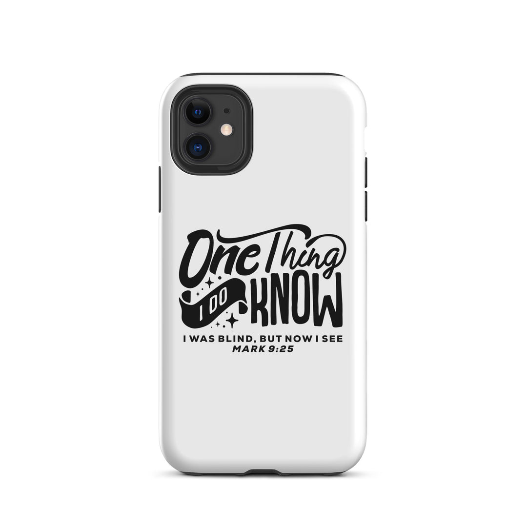 Christian Phone Case Now I See White for iPhone® iPhone® Phone Cases Matte iPhone 11 