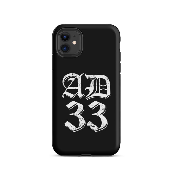 Christian Phone Case AD 33 Old English Black for iPhone® iPhone® Phone Cases Matte iPhone 11 