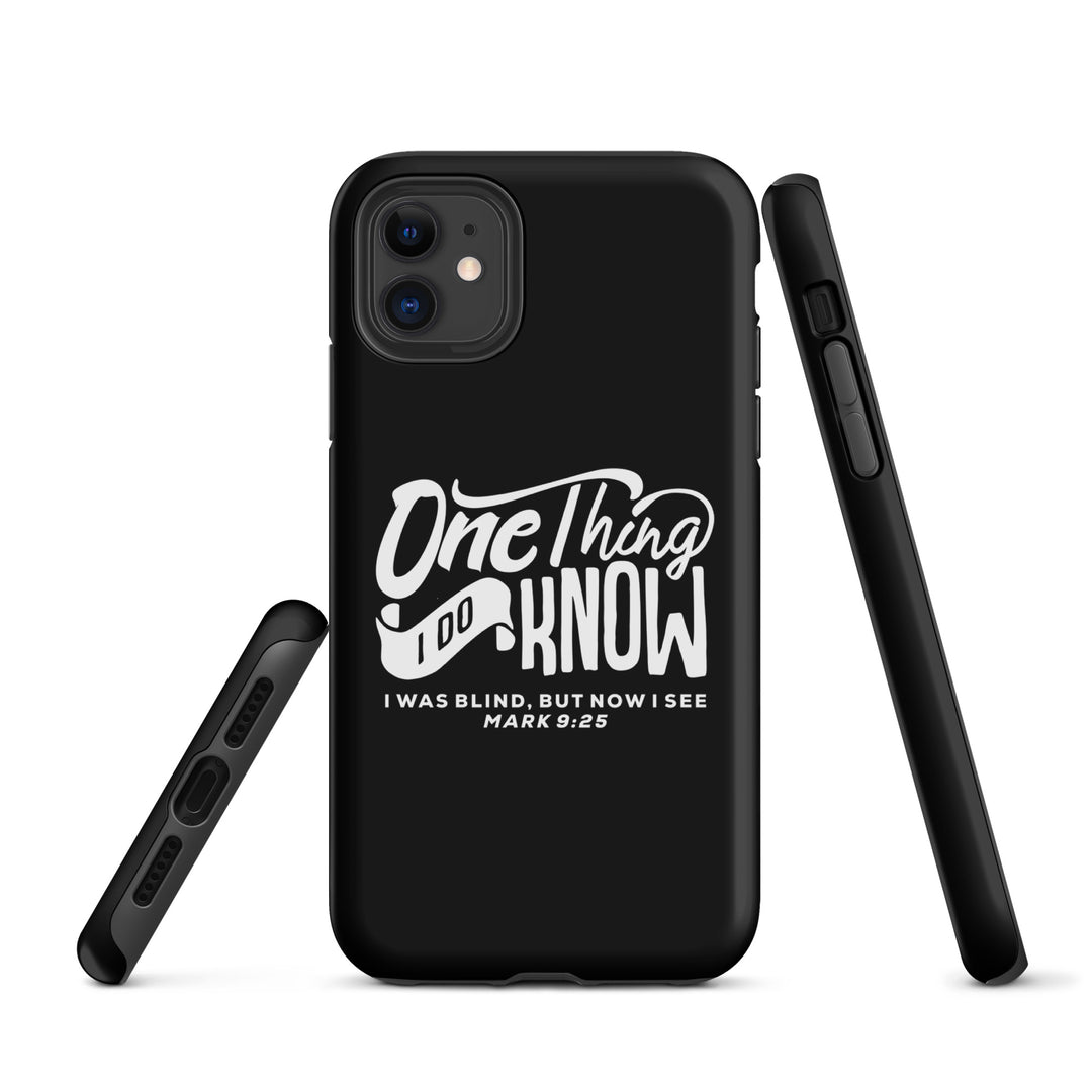 Christian Phone Case Now I See Black for iPhone® iPhone® Phone Cases   