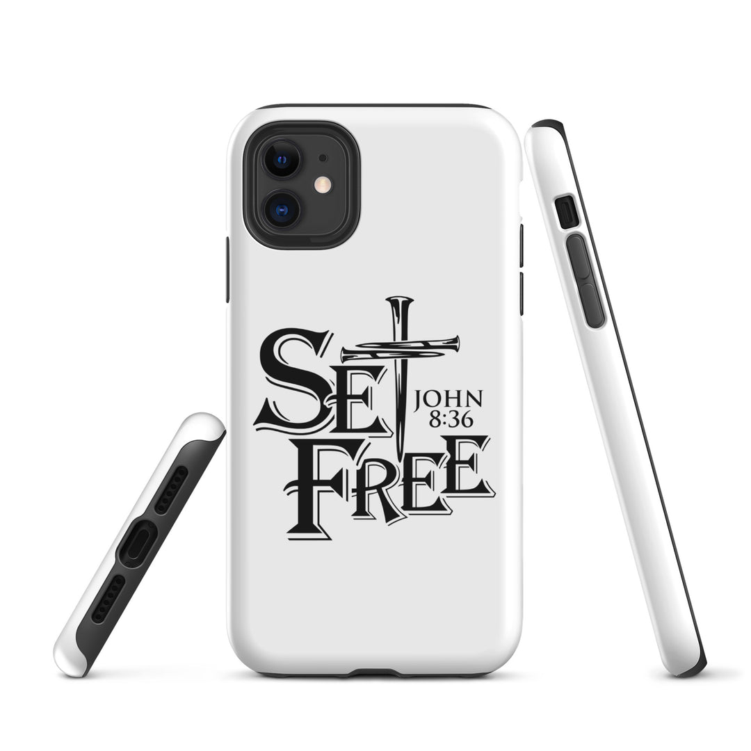 Christian Phone Case Set Free White for iPhone® iPhone® Phone Cases   