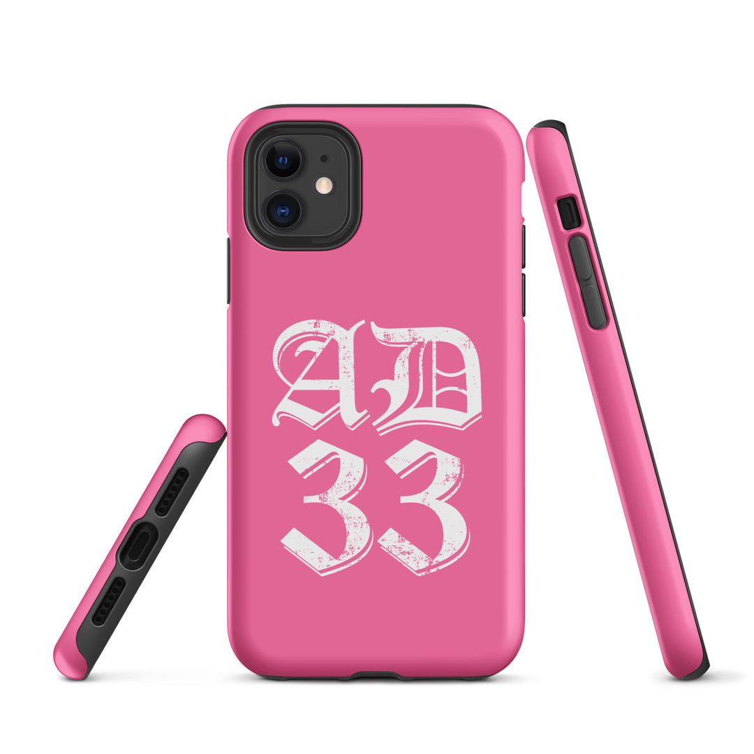 Christian Phone Case AD 33 Old English Pink for iPhone® iPhone® Phone Cases   