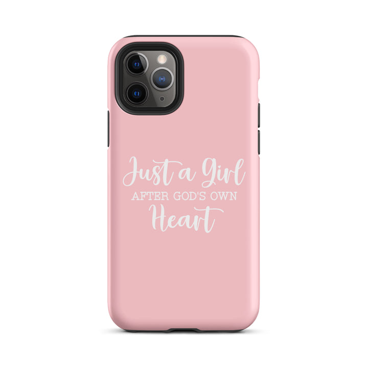 Christian Phone Case Girl After God's Heart for iPhone® iPhone® Phone Cases Matte iPhone 11 Pro 