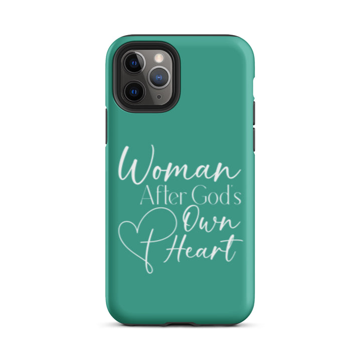 Christian Phone Case Woman After God's Heart for iPhone® iPhone® Phone Cases Matte iPhone 11 Pro 