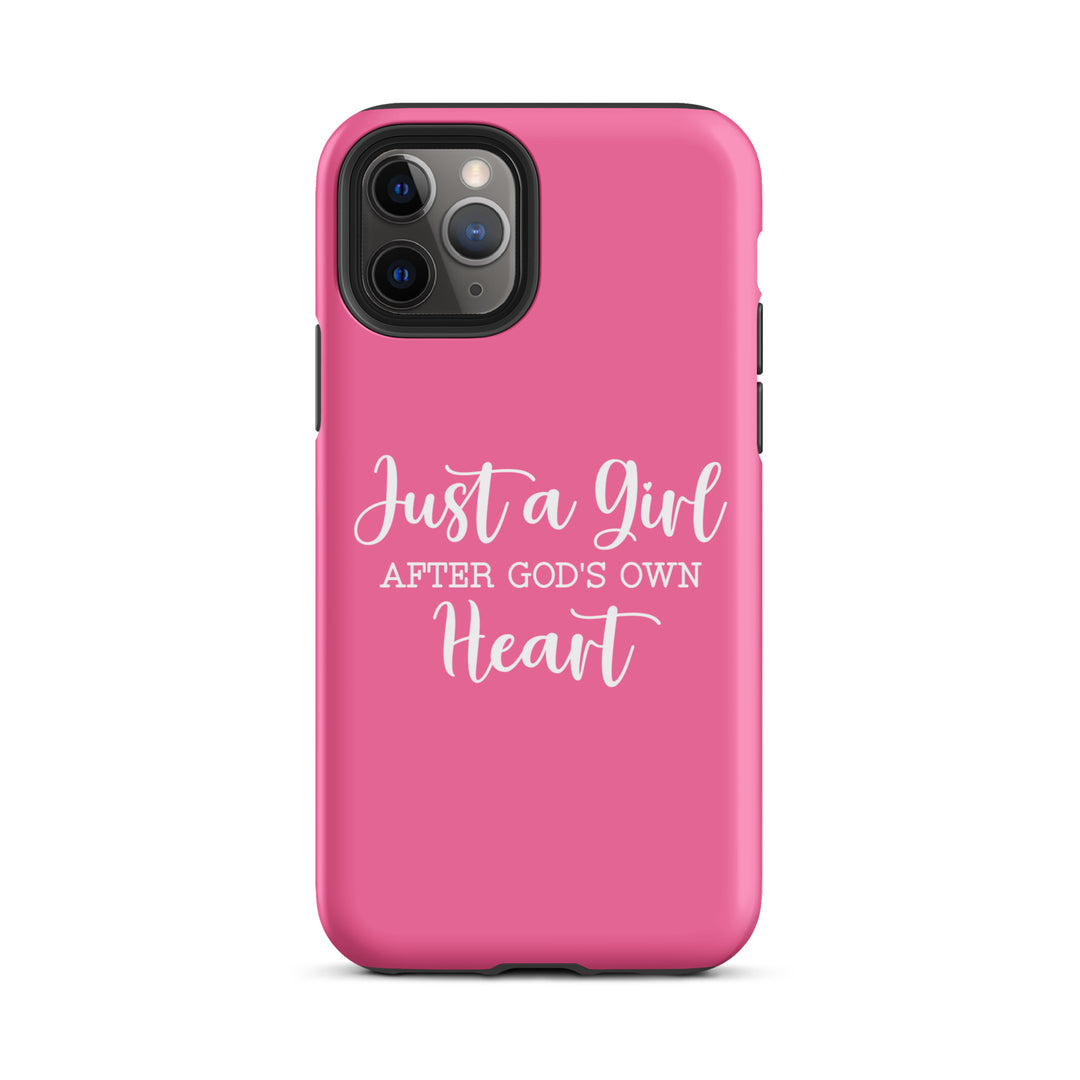 Christian Phone Case Girl After God's Heart for iPhone® iPhone® Phone Cases Matte iPhone 11 Pro 