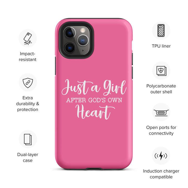 Christian Phone Case Girl After God's Heart for iPhone® iPhone® Phone Cases   