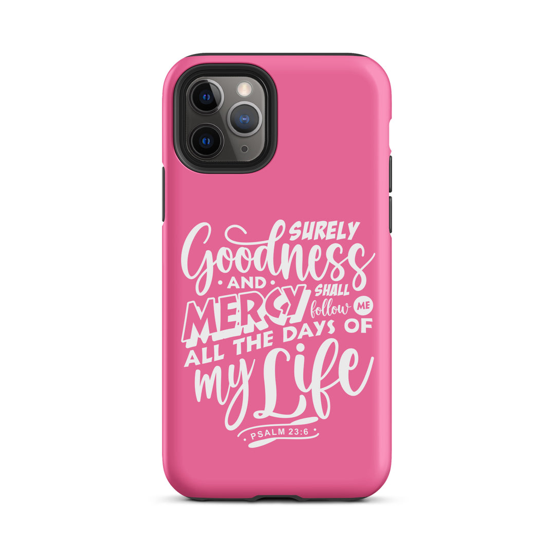 Christian Phone Case Goodness and Mercy for iPhone® iPhone® Phone Cases Matte iPhone 11 Pro 