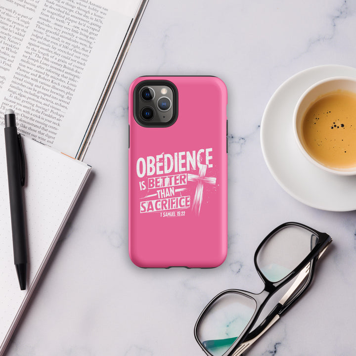 Christian Phone Case Obedience IS Better for iPhone® iPhone® Phone Cases   