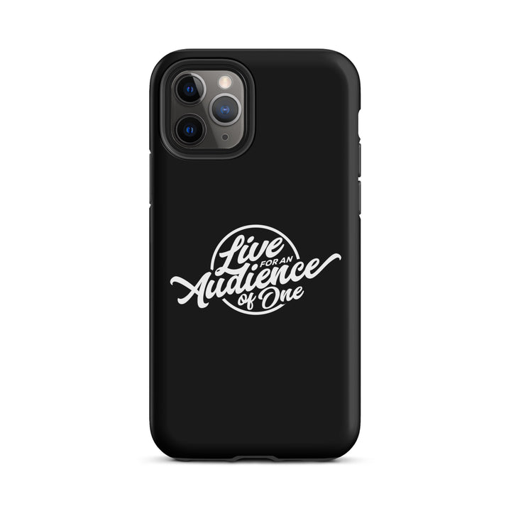 Christian Phone Case Audience of One Black for iPhone® iPhone® Phone Cases Matte iPhone 11 Pro 