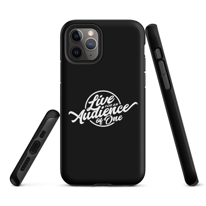 Christian Phone Case Audience of One Black for iPhone® iPhone® Phone Cases   