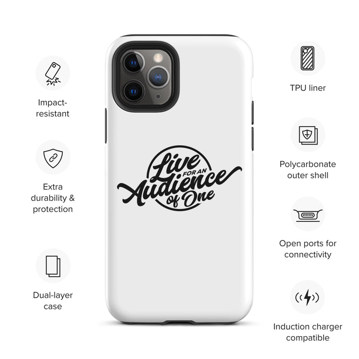 Christian Phone Case Audience of One White for iPhone® iPhone® Phone Cases   