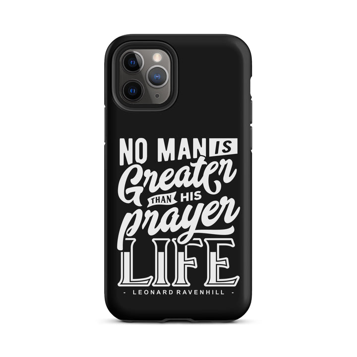 Christian Phone Case Prayer Life Black for iPhone® iPhone® Phone Cases Matte iPhone 11 Pro 