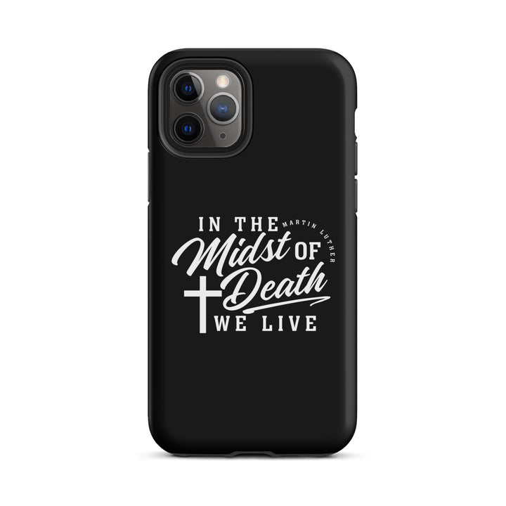 Christian Phone Case Midst of Death Black for iPhone® iPhone® Phone Cases Matte iPhone 11 Pro 