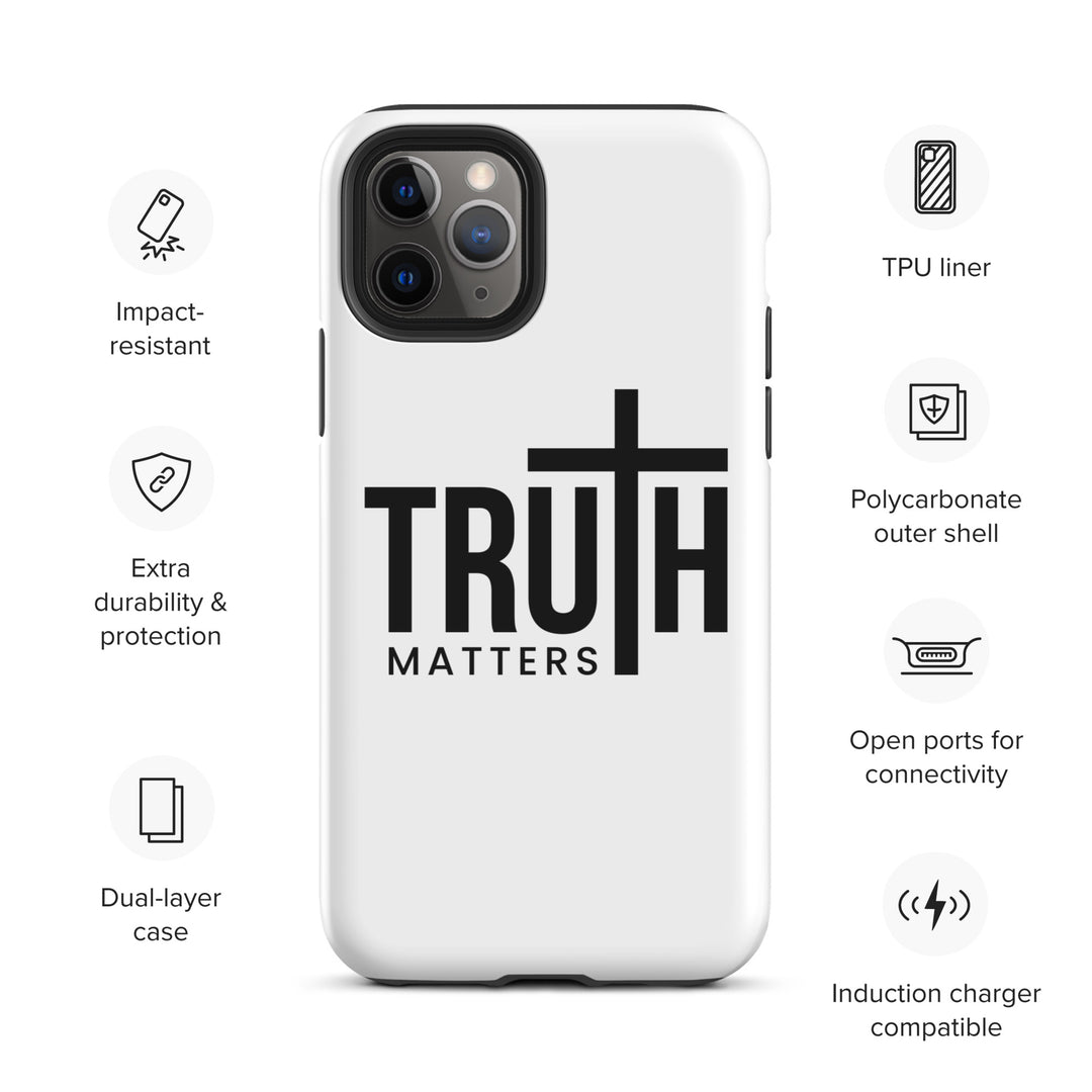 Christian Phone Case Truth Matters White for iPhone® iPhone® Phone Cases   