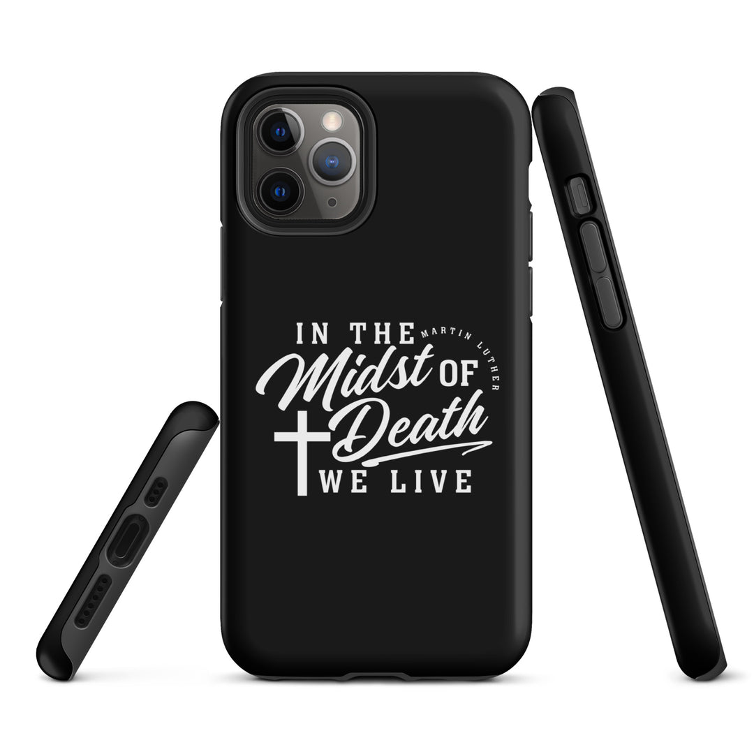 Christian Phone Case Midst of Death Black for iPhone® iPhone® Phone Cases   