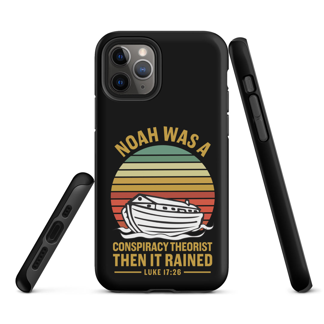 Christian Phone Case Noah Conspiracy Black for iPhone® iPhone® Phone Cases   