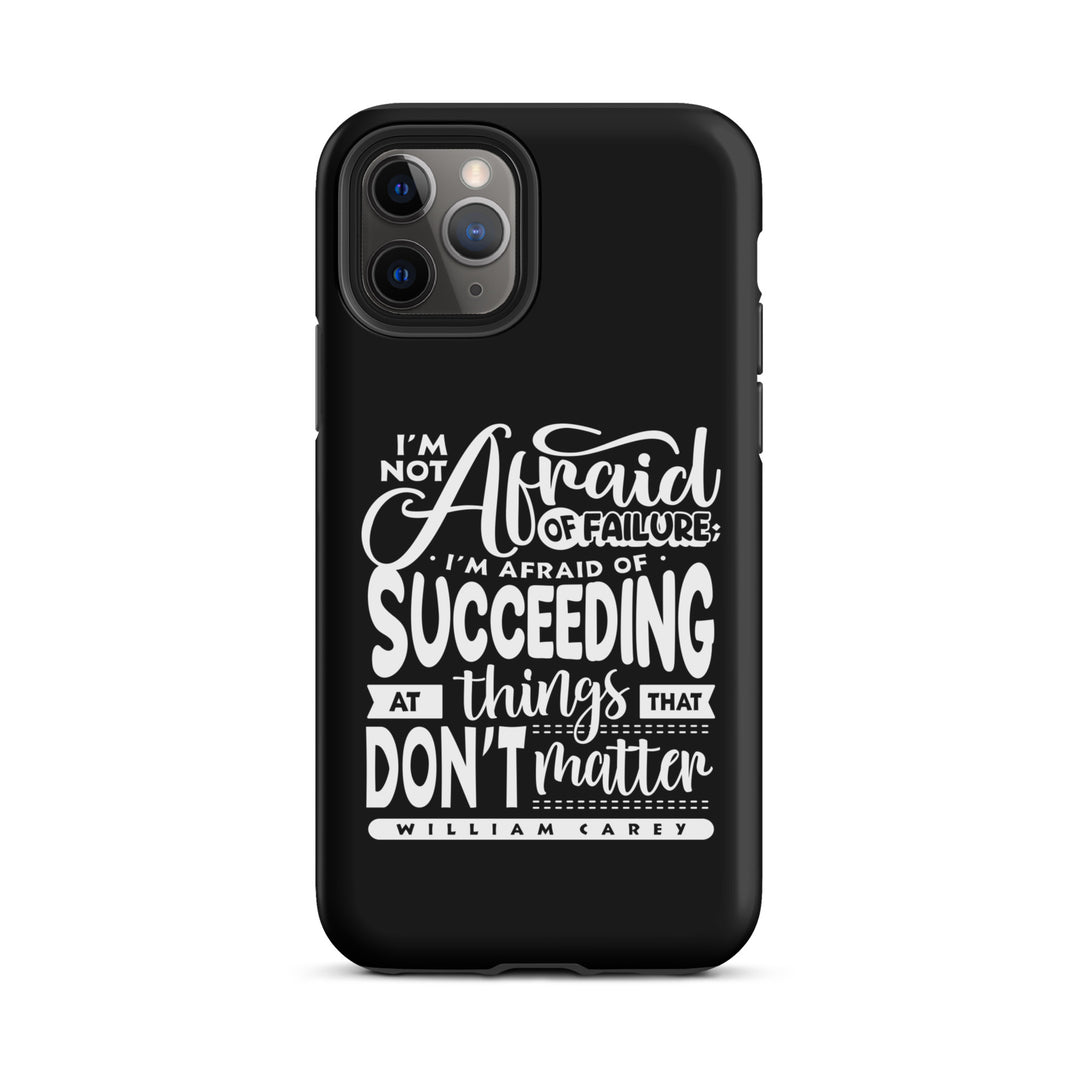 Christian Phone Case Things That Matter Black for iPhone® iPhone® Phone Cases Matte iPhone 11 Pro 