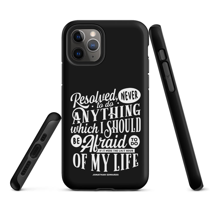 Christian Phone Case Last Hour Black for iPhone® iPhone® Phone Cases   