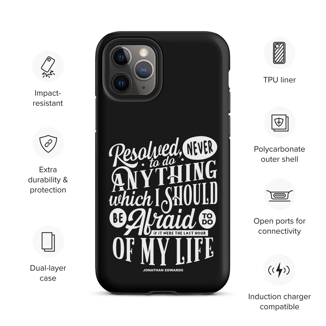 Christian Phone Case Last Hour Black for iPhone® iPhone® Phone Cases   