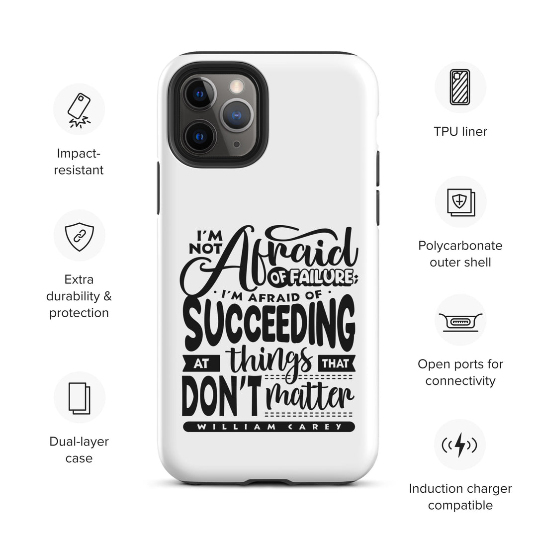 Christian Phone Case Things That Matter White for iPhone® iPhone® Phone Cases   