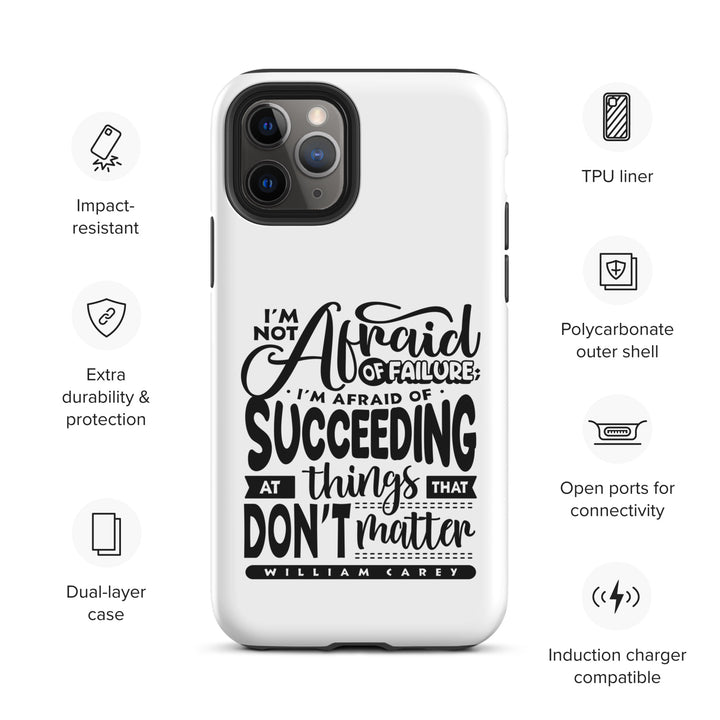 Christian Phone Case Things That Matter White for iPhone® iPhone® Phone Cases   