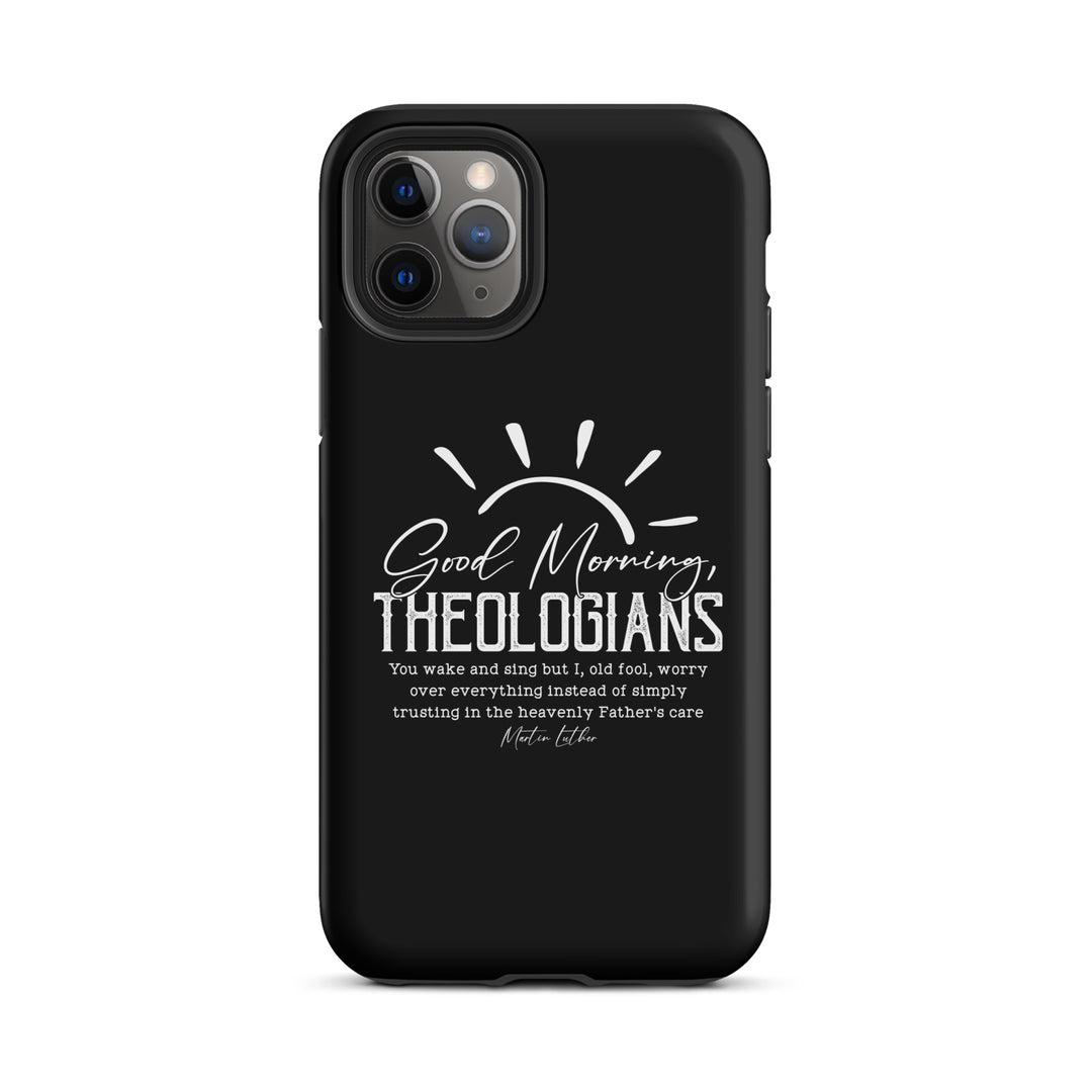 Christian Phone Case Luther's Theologians Black for iPhone® iPhone® Phone Cases Matte iPhone 11 Pro 