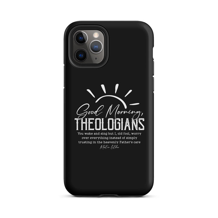 Christian Phone Case Luther's Theologians Black for iPhone® iPhone® Phone Cases Matte iPhone 11 Pro 