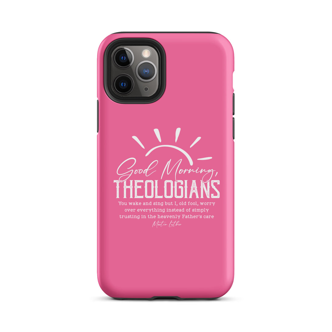 Christian Phone Case Luther's Theologians Pink for iPhone® iPhone® Phone Cases Matte iPhone 11 Pro 