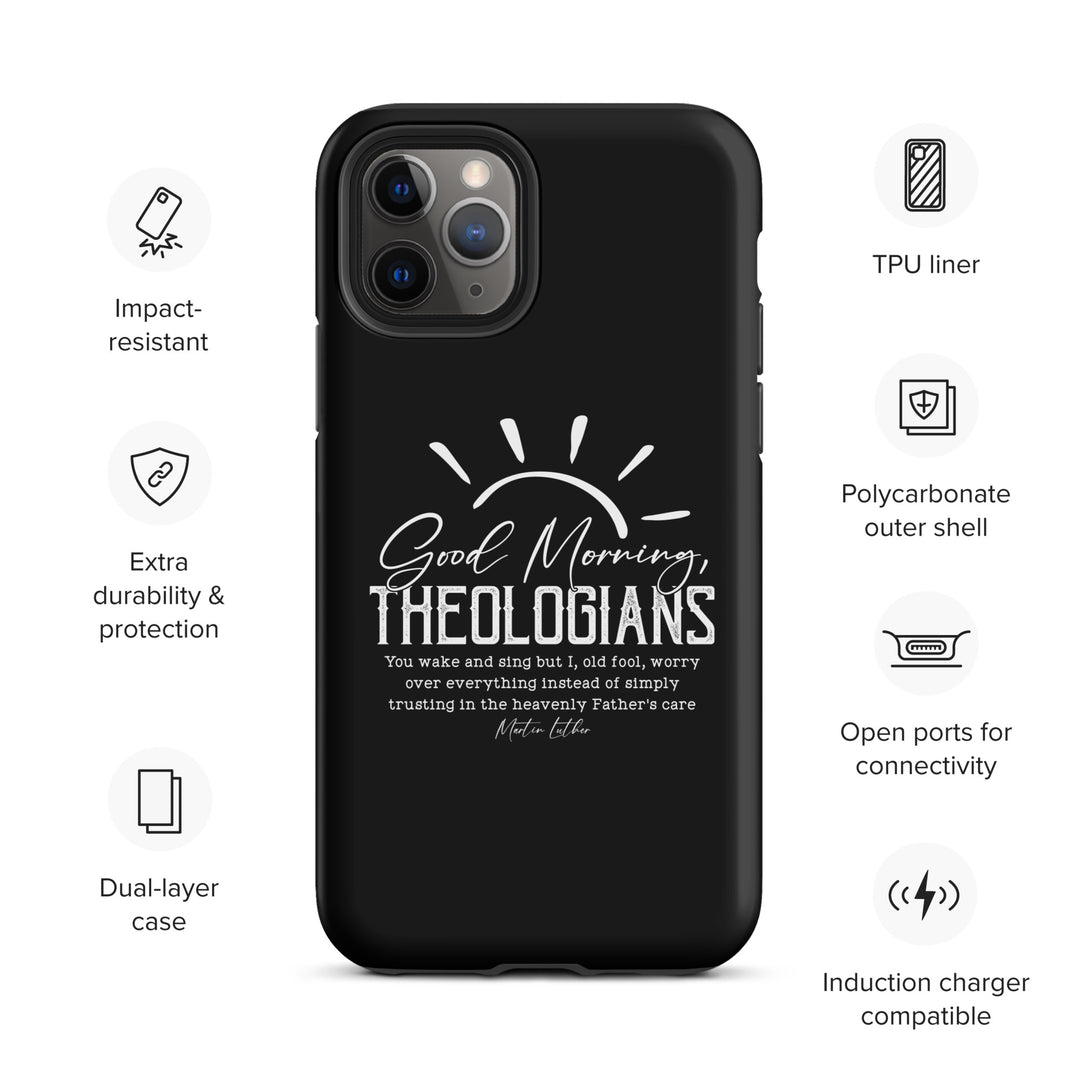 Christian Phone Case Luther's Theologians Black for iPhone® iPhone® Phone Cases   