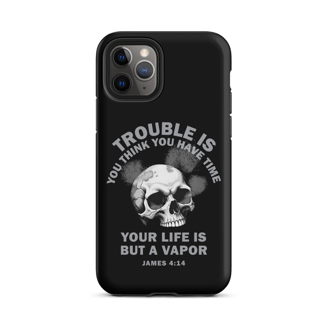 Christian Phone Case Life Is Vapor Black for iPhone® iPhone® Phone Cases Matte iPhone 11 Pro 