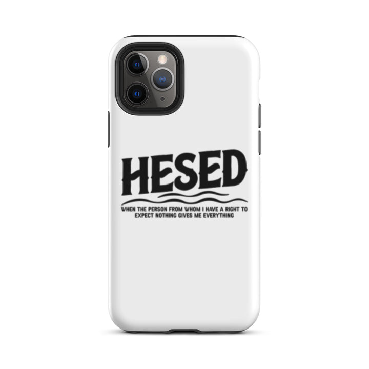 Christian Phone CaseHesed Everything White for iPhone® iPhone® Phone Cases Matte iPhone 11 Pro 