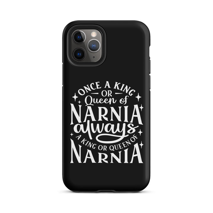 Christian Phone Case King or Queen Narnia Black for iPhone® iPhone® Phone Cases Matte iPhone 11 Pro 