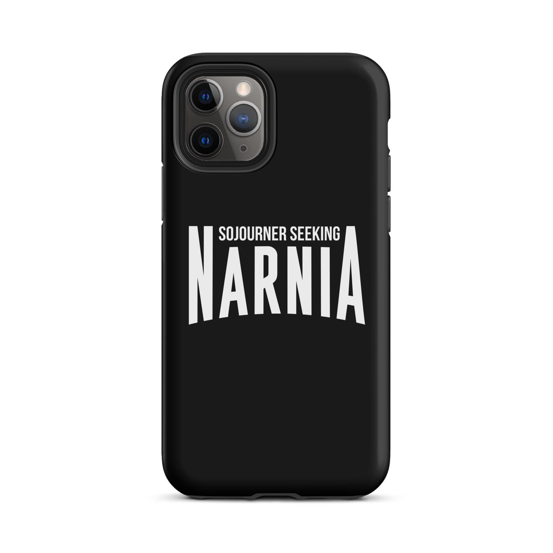 Christian Phone Case Sojourner Seeking Narnia Black for iPhone® iPhone® Phone Cases Matte iPhone 11 Pro 