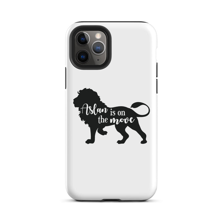 Christian Phone Case Aslan Is On The Move White for iPhone® iPhone® Phone Cases Matte iPhone 11 Pro 