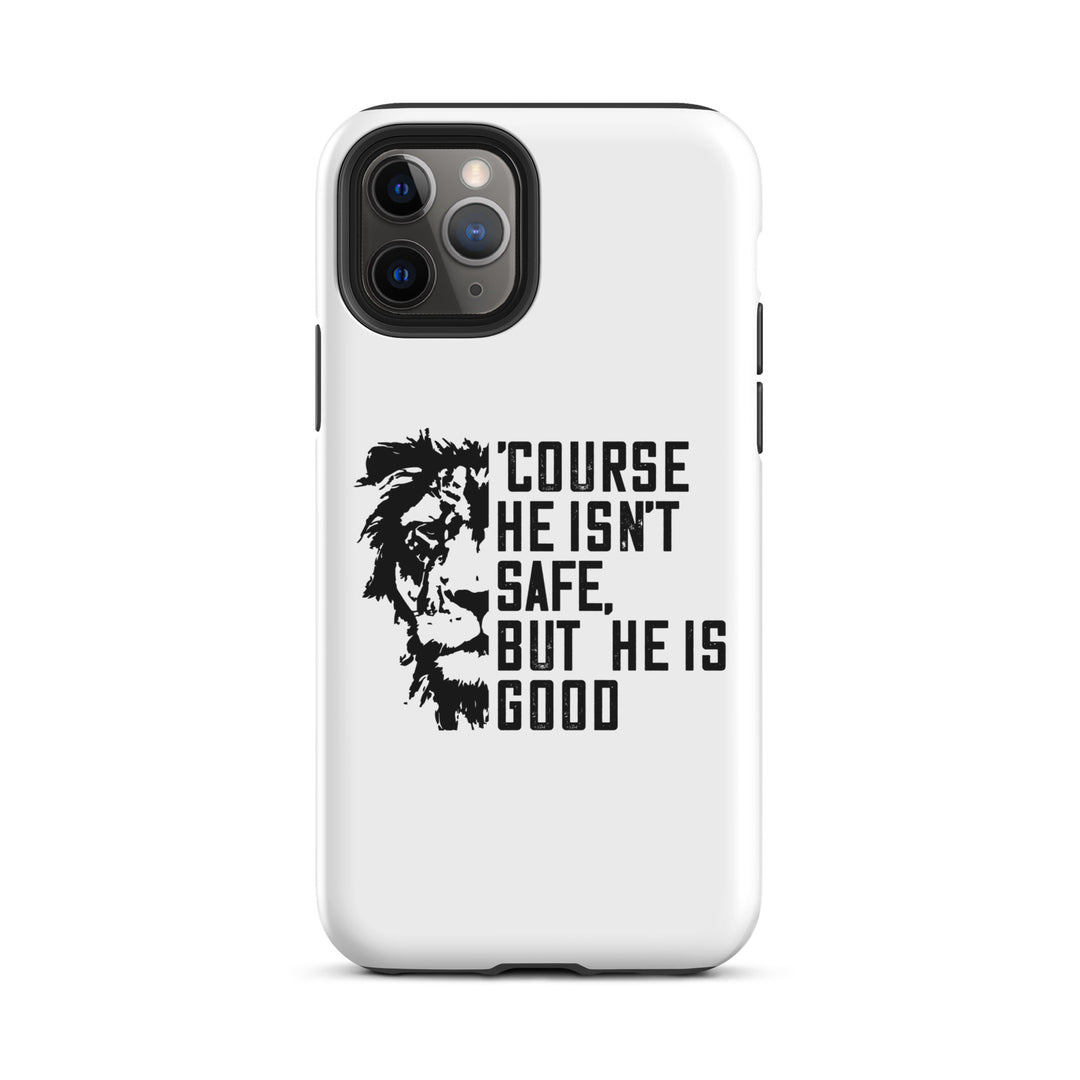 Christian Phone Case 'Course He Isn't Safe White for iPhone® iPhone® Phone Cases Matte iPhone 11 Pro 